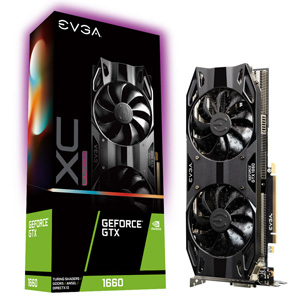 EVGA GeForce GTX 1660 XC Ultra Gaming Graphic Card 6GB 06G-P4-1167-KR