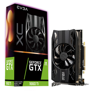 EVGA GeForce GTX 1660 Ti Graphic Card 6GB XC Gaming 06G-P4-1263-KR