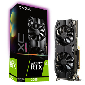 EVGA GeForce RTX 2060 XC Ultra Gaming Card 6GB GDDR6 06G-P4-2167-KR