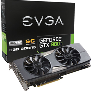 EVGA GeForce 6GB GTX980Ti SC ACX 2.0+ GTX 980 Ti 06G-P4-4993-KR