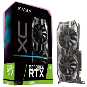 EVGA GeForce RTX2070 XC Graphics Card 8GB GDDR6 08G-P4-2172-KR
