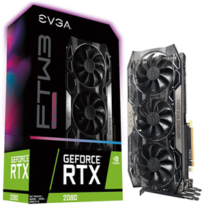 EVGA GeForce RTX 2080 FTW3 ULTRA Gaming 8GB Graphics Video Card