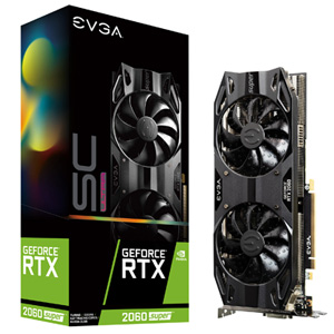 EVGA GeForce RTX 2060 SUPER SC ULTRA GAMING 8GB GDDR6 08G-P4-3067-KR