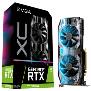 EVGA GeForce RTX 2070 SUPER XC Gaming Card 8GB GDDR6 08G-P4-3172-KR