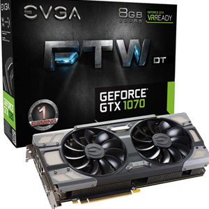 EVGA GeForce GTX 1070 FTW DT 8GB ACX 3.0 Gaming Video Card EVGA GeForce GTX 1070 FTW DT 8GB ACX 3.0 Gaming Video Card