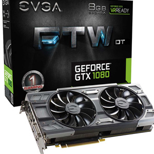 EVGA GeForce GTX 1080 FTW DT 8GB ACX 3.0 Gaming Video Card EVGA GeForce GTX 1080 FTW DT 8GB ACX 3.0 Gaming Video Card