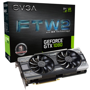 EVGA GeForce GTX 1080 FTW2 8GB ICX GDDR5 08G-P4-6686-KR