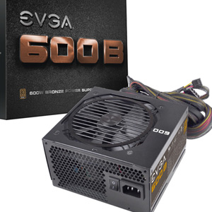 EVGA 600B Bronze Power Supply 600W PSU 100-B1-0600-KR EVGA 600B Bronze Power Supply 600W PSU 100-B1-0600-KR