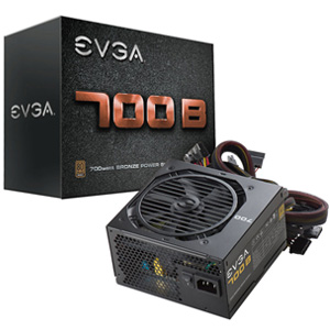 EVGA 700B Bronze Power Supply 700W PSU 100-B1-0700-K4
