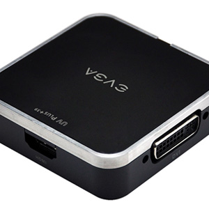 EVGA UV PLUS+ UV39 USB TO DVI-I ADAPTER 100-U3-UV39-KR EVGA UV PLUS+ UV39 USB TO DVI-I ADAPTER 100-U3-UV39-KR