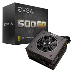 EVGA 600 GQ 600W Power Supply Modular 80 Plus Gold PSU 110-GQ-0600-V4