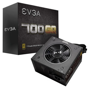 EVGA 700 GQ 700W Power Supply Modular 80 Plus Gold PSU 110-GQ-0700-V4