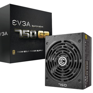 EVGA SuperNOVA 750 G2 Power Supply PSU 750W EVGA SuperNOVA 750 G2 Power Supply PSU 750W