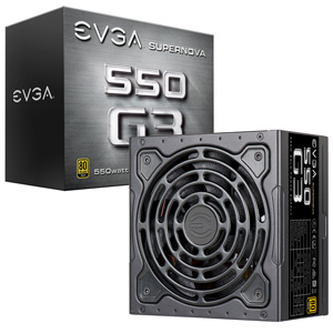 EVGA SuperNOVA 550W G3 80 Plus Gold Fully Modular 220-G3-0550-Y4