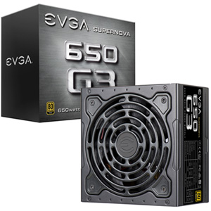 EVGA SuperNOVA 650W G3 80+ Gold Power Supply PSU ECO Mode