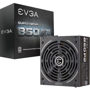 EVGA SuperNOVA 850W P2 80+ Platinum Power Supply PSU ECO Mode