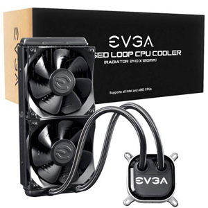 EVGA CLC 240 RGB LED 240mm Liquid CPU Cooler 400-HY-CL24-V1