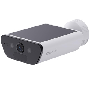EZVIZ CB5 8MP 4K Outdoor WiFi Battery Solar Charge White Camera