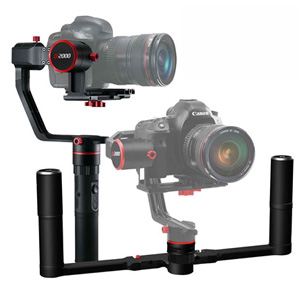 Feiyu A2000 + Dual Handle Grip 3-Axis Handheld Stabilized Gimbal Feiyu A2000 + Dual Handle Grip 3-Axis Handheld Stabilized Gimbal