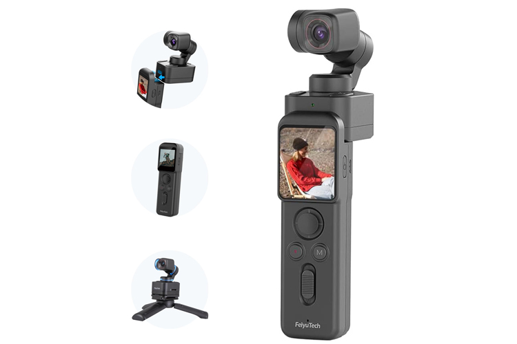 GIMBAL CAMERA Feiyu Pocket SE ジンバルカメラ Feiyu Pocket 3 4K Magnetic Wearable Gimbal Camera | eBay