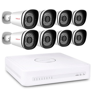 Foscam FN3108E-B8-2T 8 x 720P Cameras + 2TB NVR Security System Foscam FN3108E-B8-2T 8 x 720P Cameras + 2TB NVR Security System
