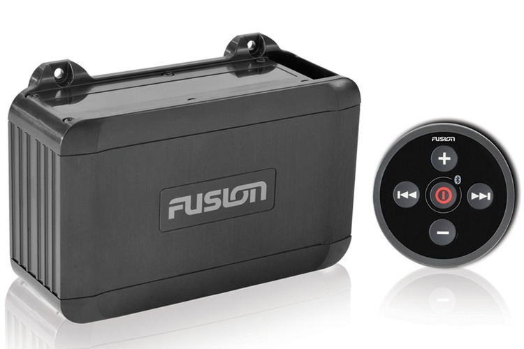 FUSION MARINE MSBB100 BLACK BOX BLUETOOTH DUAL ZONE W/ REMOTE