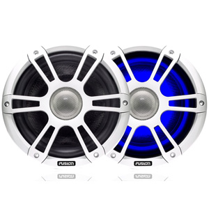 Fusion SG-CL77SPW Signature Series 7.7" LED Marine Speakers Whit Fusion SG-CL77SPW Signature Series 7.7" LED Marine Speakers Whit