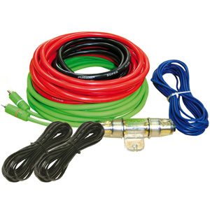Fusion AC-AK04E 4 Gauge Amp Wiring Kit