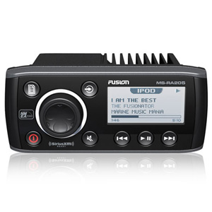 Fusion MS-RA205 Marine AM FM Receiver w/ iPod & iPhone Control Fusion MS-RA205 Marine AM FM Receiver w/ iPod & iPhone Control