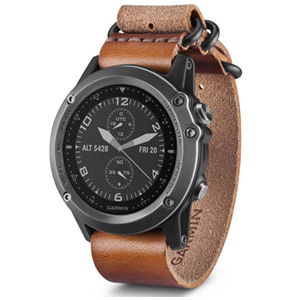 Garmin Fenix 3 GPS Fitness Watch Sapphire Grey w/ NATO Band Garmin Fenix 3 GPS Fitness Watch Sapphire Grey w/ NATO Band