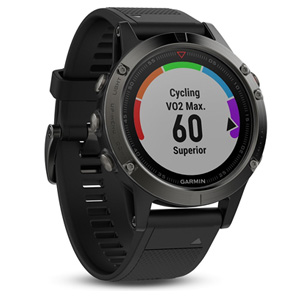 Garmin Fenix 5 GPS Multi Sports Watch Slate Grey w/ Black Band Garmin Fenix 5 GPS Multi Sports Watch Slate Grey w/ Black Band