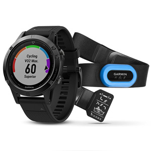 Garmin Fenix 5 Sapphire Black + HRM-Tri Performer Bundle Garmin Fenix 5 Sapphire Black + HRM-Tri Performer Bundle
