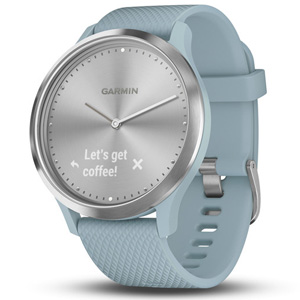 Garmin Vivomove HR Sport Smartwatch Sea Foam Blue Small Medium