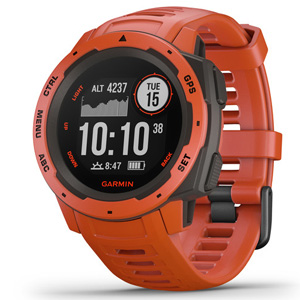 Garmin Instinct Flame Red GPS Smatch Watch Compass 010-02064-02
