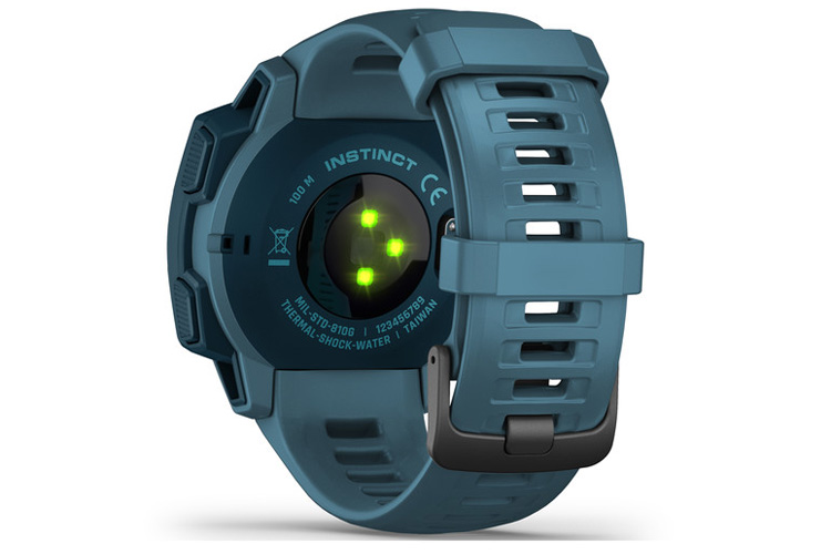 garmin instinct gps watch lakeside blue