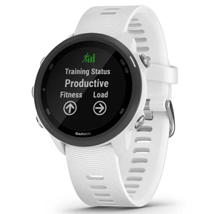 Garmin Forerunner 245 Music Silicone White Smart Watch 010-02120-31