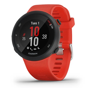 Garmin Forerunner 45 GPS Sports Smart Watch Large Lava Red
