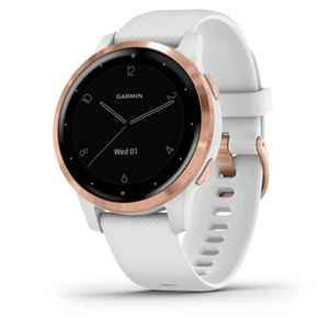 Garmin Vivoactive 4S Multisport Smartwatch HR GPS White/Rose Gold