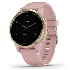 Garmin Vivoactive 4S Sports Smartwatch Dust Rose / Light Gold Hardware
