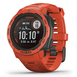 Garmin Instinct Solar GPS Multi Sport Watch Flame Red 010-02293-21