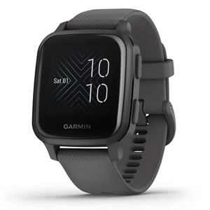 Garmin Venu Sq Fitness Watch Shadow Gray w/ Slate Bezel 010-02427-10