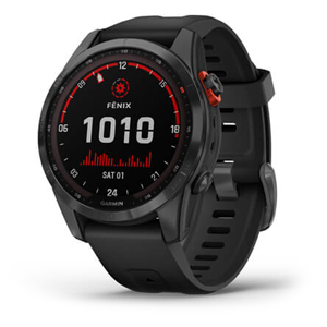 Garmin Fenix 7S Solar Slate Gray w/ Black Band 010-02539-13