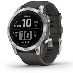 Garmin Fenix 7 Silver with Graphite Band 010-02540-01