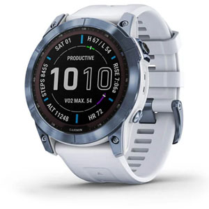 Garmin Fenix 7X Sapphire Solar Mineral Blue DLC Titanium 010-02541-16