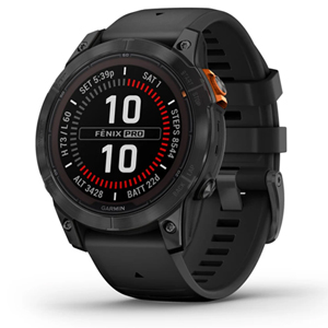 Garmin Fenix 7 Pro Solar - Slate Gray, Black Band 010-02777-01