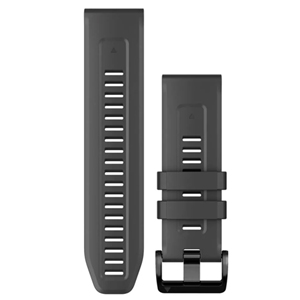 Garmin QuickFit 26 - Graphite Silicone Band - 010-13117-01
