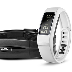 Garmin Vivofit 2 Activity Tracker Wrist Band w/ HR Monitor White