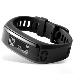 Garmin VivoSmart Activity Tracker Heart Rate Wrist Band Black