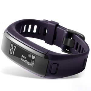Garmin VivoSmart Activity Tracker Heart Rate Wrist Band Purple Garmin VivoSmart Activity Tracker Heart Rate Wrist Band Purple