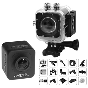 Gator G180SPCR 2 in 1 Full HD Sports Action and Dash Camera